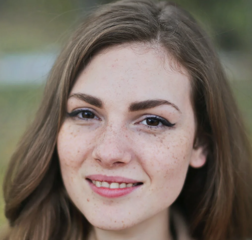 Smiling woman